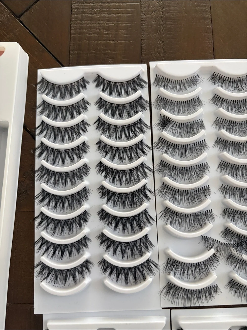 lot of assorted eyelashes unused